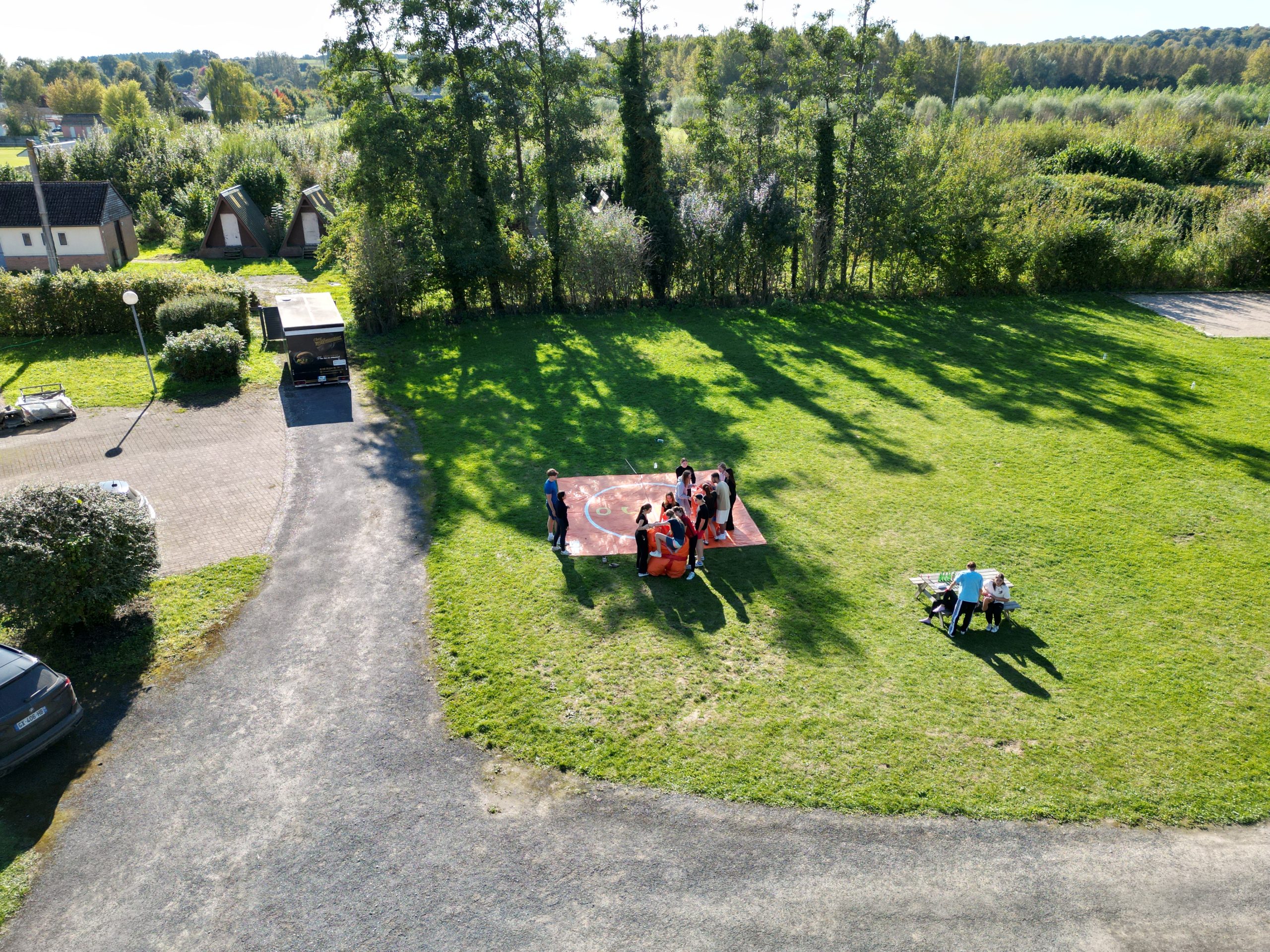 Extérieurs du Village - prairie et cheminements